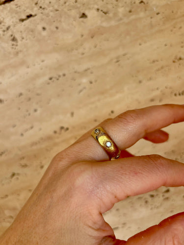 Bague 54-55 Bague Macri Classica en diamant Mario Buccellati 58 Facettes