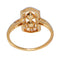 Bague 52 Bague de fiançailles diamant perle Art Déco 58 Facettes 23271-0580
