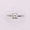 Bague Solitaire 4 griffes or blanc, diamant 58 Facettes