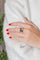 Bague 55 Bague Bandeau Or blanc Diamant 58 Facettes 2718331CN