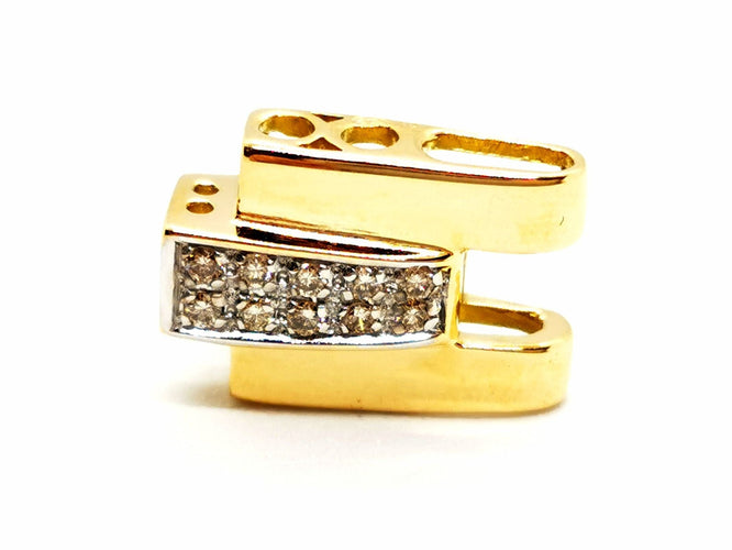 Pendentif Pendentif Or jaune Diamant 58 Facettes 1186455CN