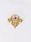 Broche Broche-Pendentif Art-Nouveau Or jaune Perles fines Diamants Grenat 58 Facettes J296