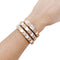 Bracelet Bracelet Bulgari, "Serpenti Viper", or rose, diamants, nacre. 58 Facettes 33142