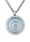 Collier CHOPARD. Pendentif Happy Spirit Or Blanc Diamants 58 Facettes