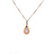 Collier Chaîne + pendentif diamants 58 Facettes