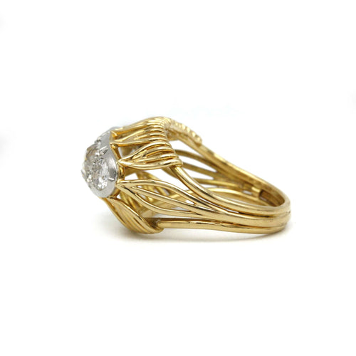 Bague 53 Bague jarretière Diamants 58 Facettes 230346R