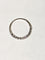 Bague Alliance diamants demi tour 58 Facettes