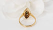 Bague 54 Bague ancienne début XXème en or jaune, émeraudes et diamants 58 Facettes 31726
