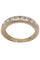 Bague 58 DEMI-ALLIANCE OR JAUNE DIAMANTS 58 Facettes 078121