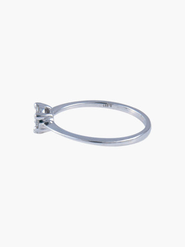 Bague Bague Or Blanc sertie de diamants 58 Facettes