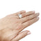 Bague 53 Bague Hermès "Eclipse Ruban" en argent. 58 Facettes 30731