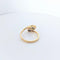 Bague Bague Toi et Moi or jaune aigue-marine et améthyste 58 Facettes 24979