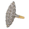 Bague 61 Bague Marquise Or blanc Diamant 58 Facettes 2687608CN