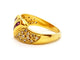 Bague 55 Bague Or jaune Rubis 58 Facettes 06352CD
