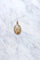 Pendentif Pendentif vintage or rose et agate dendritique 58 Facettes