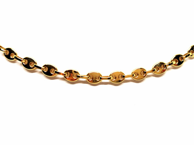 Collier Collier Grain de café Or jaune 58 Facettes 1763689CN