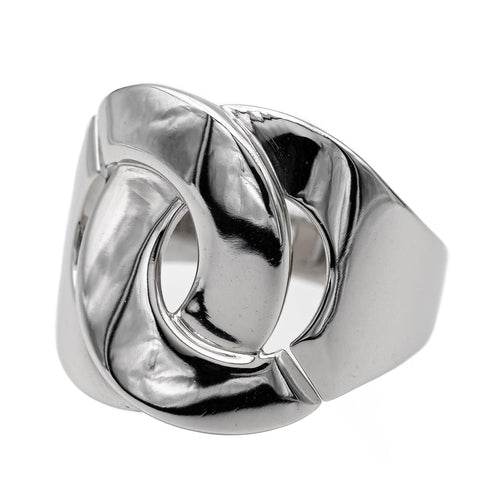 Bague 51 Dinh Van Bague Menottes Or blanc 58 Facettes 2486898CN