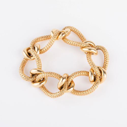 Bracelet Bracelet en or jaune Georges Lenfant 58 Facettes 1