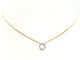 Collier Collier Or rose Diamant 58 Facettes 579193RV