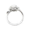 Bague 50 Bague Chanel "Camélia" en or blanc, agate blanche et diamants. 58 Facettes 30917