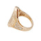 Bague 52 Bague en or rose Bulgari modèle "Bulgari Bulgari", diamants. 58 Facettes 31074