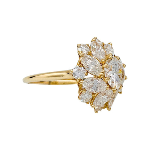 Bague 54 Bague Cartier en or jaune, diamant 1,57 carats. 58 Facettes 31255
