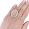 Bague 56 Bague M.Gérard corail, diamants. 58 Facettes 32500