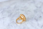 Bague Bague d'amour Vintage A.AUGIS or et diamants 58 Facettes