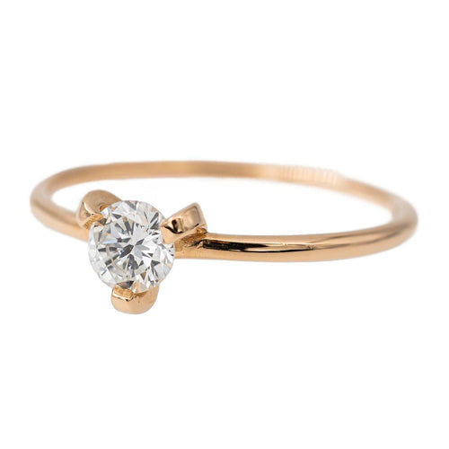 Bague 52 Bague Solitaire Or rose Diamant 58 Facettes 2709631CN