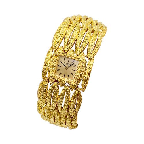 Montre Montre vintage Vacheron Constantin, or jaune. 58 Facettes 32244