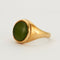 Bague 64 Bague Chevalière Jade 58 Facettes
