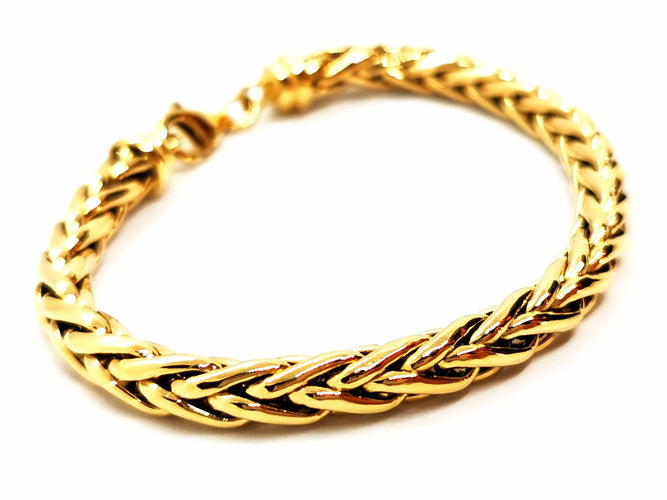 Bracelet Bracelet Maille palmier Or jaune 58 Facettes 1523669CN
