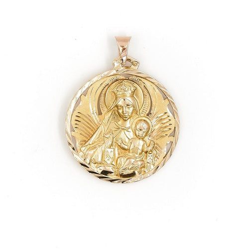 Pendentif Pendentif Médaille religieuse Or jaune 58 Facettes 1969301CN
