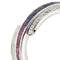 Bague 55 Bague Art Déco avec saphirs, rubis et diamants 58 Facettes 28944