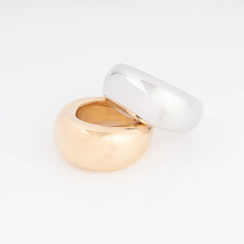 Bague Chaumet - bague jonc en or gris modèle Anneau 58 Facettes 1