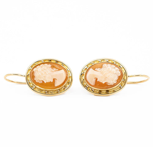 Boucles d'oreilles Boucles d'oreilles Dormeuses Or jaune Agate 58 Facettes 2283960CN