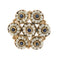 Bague 54 Bague Fleur saphirs et perles 58 Facettes 28692