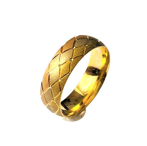 Bague 55 Bague jonc 3 Ors 58 Facettes 20400000669