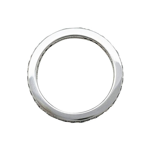 Bague 50 Alliance Tiffany, " Tiffany Legacy", platine, diamants. 58 Facettes 30776