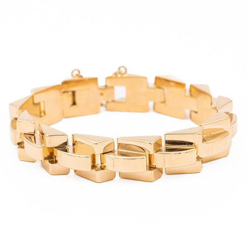 Bracelet Bracelet Tank Or rose 58 Facettes 2282562CN