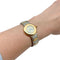 Montre Montre Cartier, "Colisée", or jaune, acier. 58 Facettes 31182