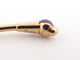 Bracelet bracelet POMELLATO m'ama non m'ama or jaune 18k diamants amethyste 58 Facettes 257554