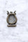 Pendentif Médaillon Lyre argent et turquoises 58 Facettes