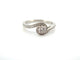 Bague 53 bague DE BEERS solitaire caress platine diamants 0.44ct 58 Facettes 255724