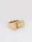 Bague 54 Bague tank Or jaune Platine Diamant 58 Facettes J135