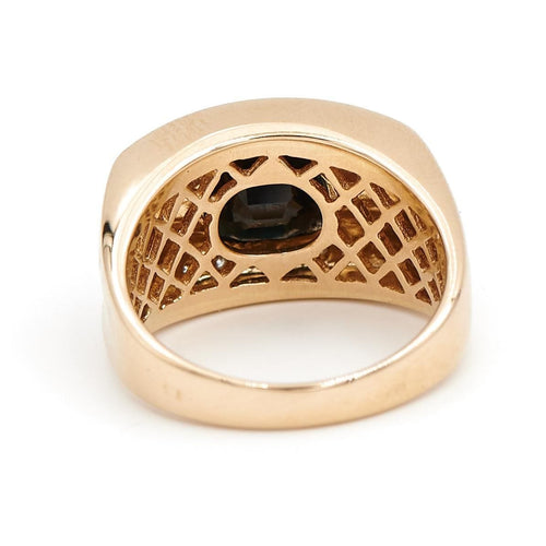 Bague 57 Bague Or jaune Saphir 58 Facettes 1589322CN