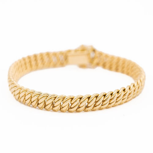 Bracelet Bracelet Maille américaine Or jaune 58 Facettes 2282955CN