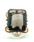 Bague Bague Or jaune Topaze 58 Facettes