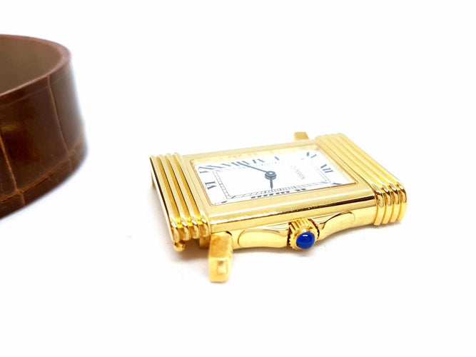 Montre O.J. Perrin Montre Or jaune Saphir 58 Facettes 00047GD