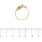 Bague 53 Bague Feuillage émeraudes et diamants 58 Facettes 29565